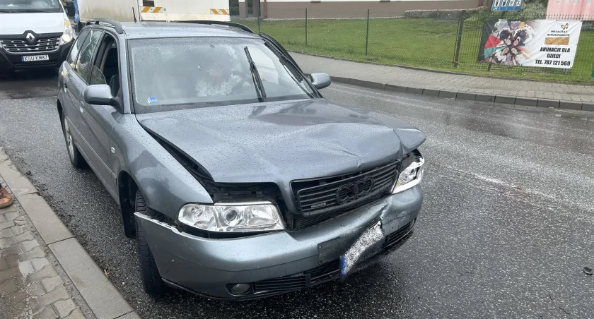 Jordanów: Stłuczka na krajowej 28