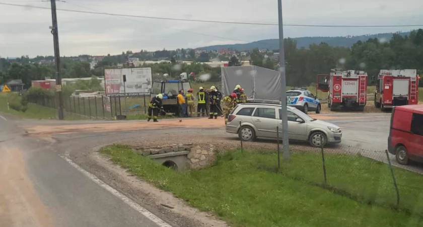 Niespokojny poranek w Jordanowie (Aktualizacja)