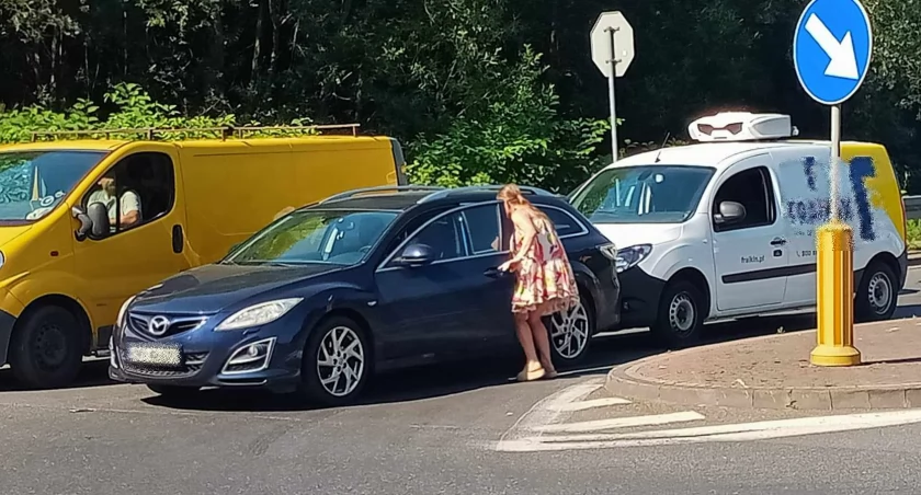 To było najechanie na… przód