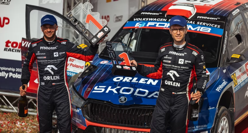 Solidny występ Marczyka i Gospodarczyka w ORLEN 80. Rajdzie Polski