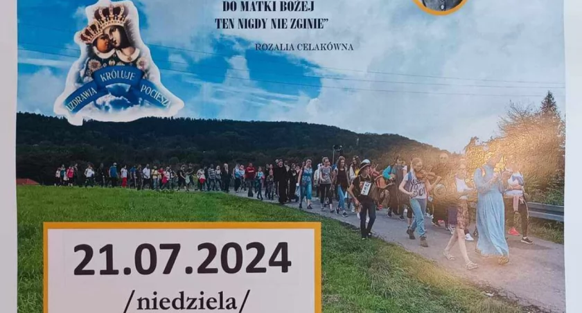 Rodzinna Pielgrzymka z Jachówki do Kalwarii Zebrzydowskiej - 21 Lipca 2024