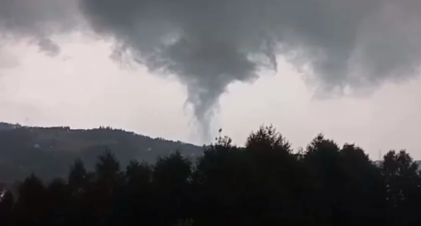 Podsumowanie skutków nawałnicy w powiecie suskim