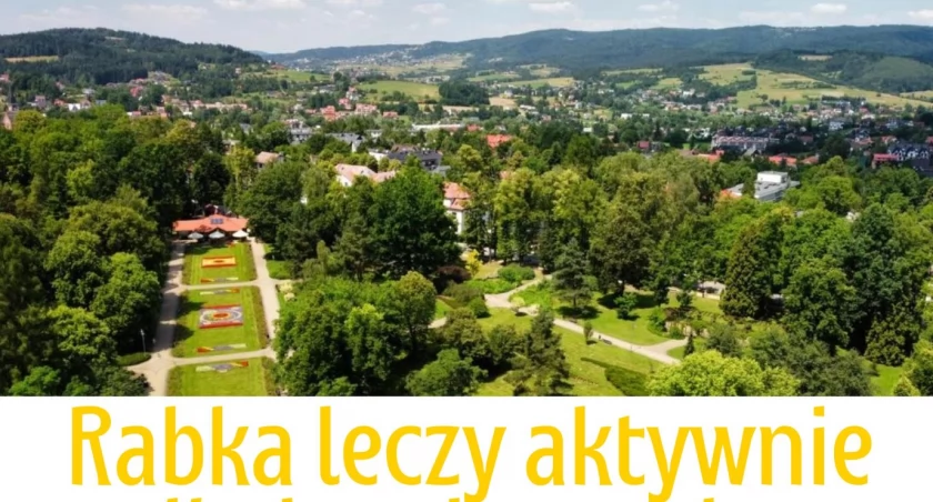 Zaproszenie na akcję #zdrowiewparku w Rabce-Zdroju!