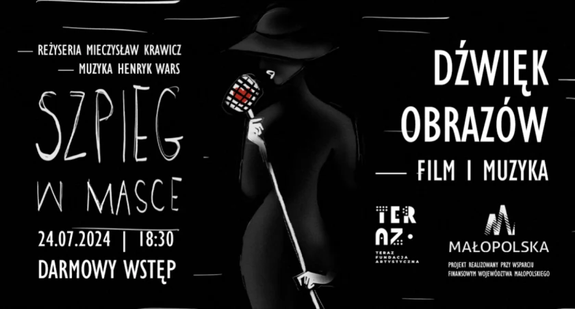 Dźwięk obrazów - pokaz filmu „Szpieg w masce”