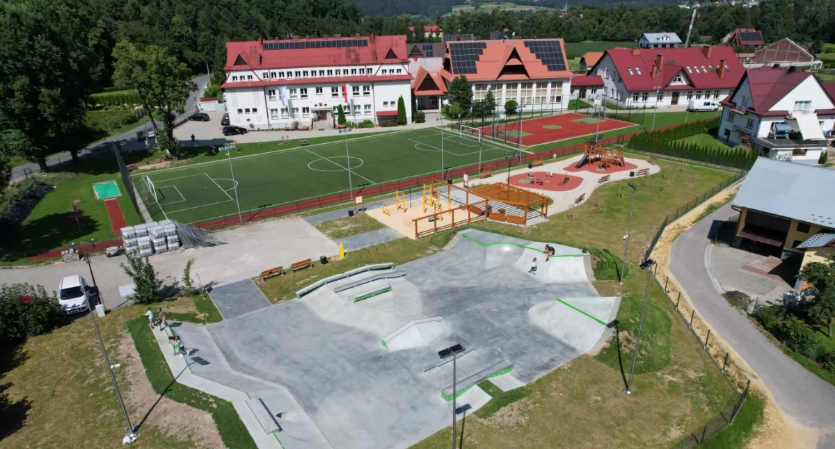 Skatepark do zabawy, a nie do imprezowania 