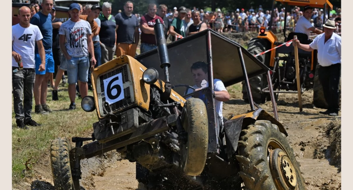 6. Podhalańskie wyścigi traktorów w Nowym Targu