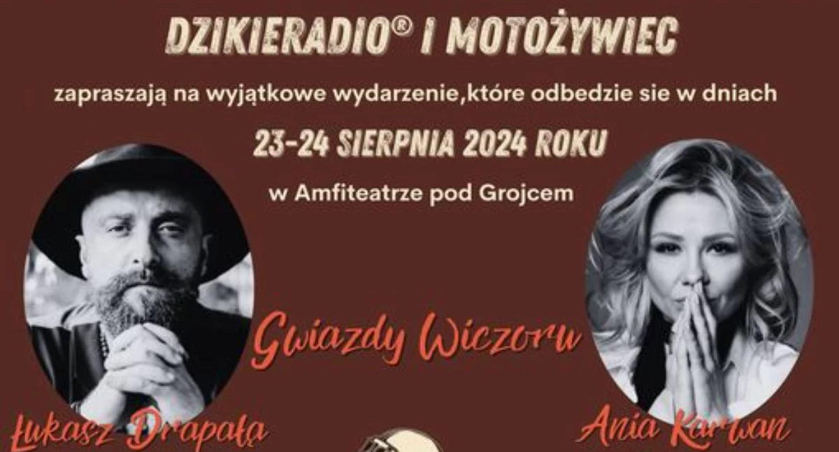 Wielki motocyklowy zlot w amfiteatrze pod Grojcem
