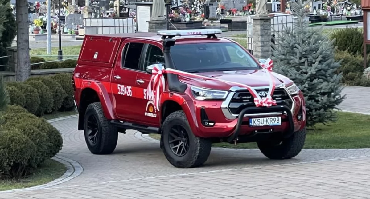  Strażacy w Osielcu zapraszają na uroczyste przekazanie samochodu
