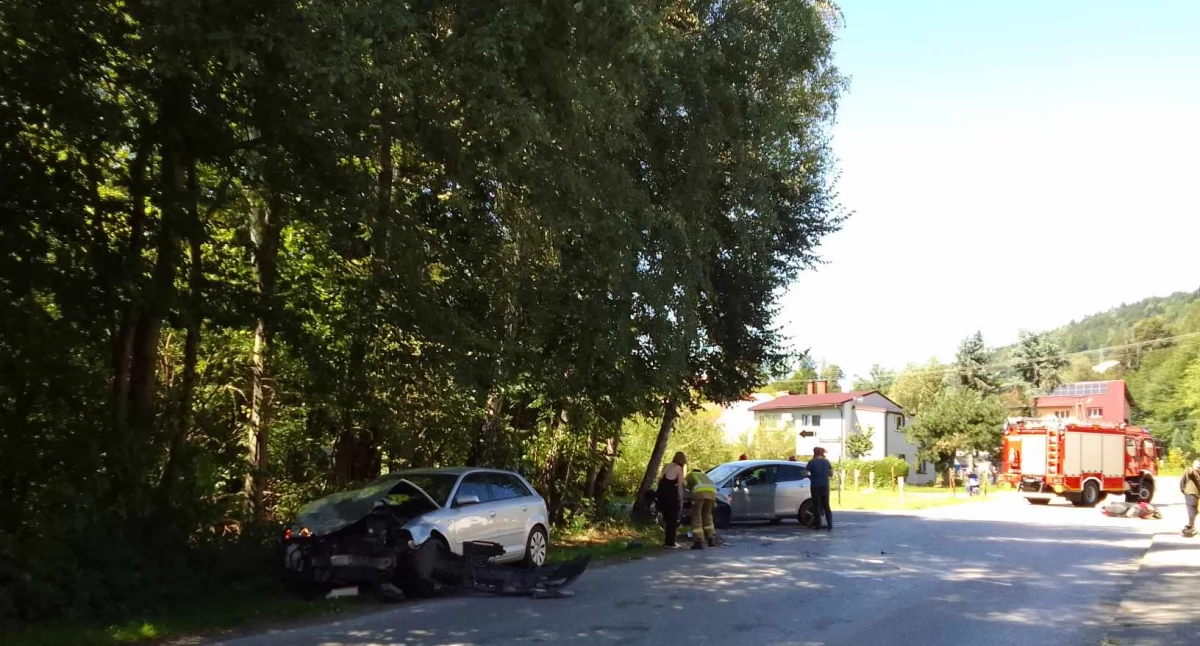 Sucha Beskidzka: Poważny wypadek na ul. Batalionów Chłopskich (Aktualizacja)