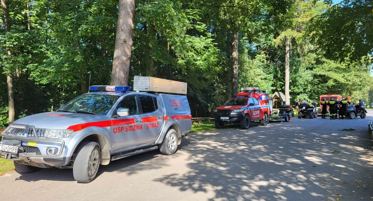 Szczęśliwy finał poszukiwań w Sidzinie 