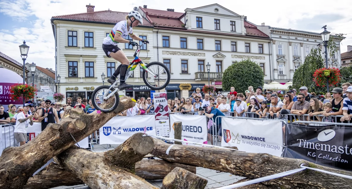 Wadowice na Mapie Światowego trialu rowerowego