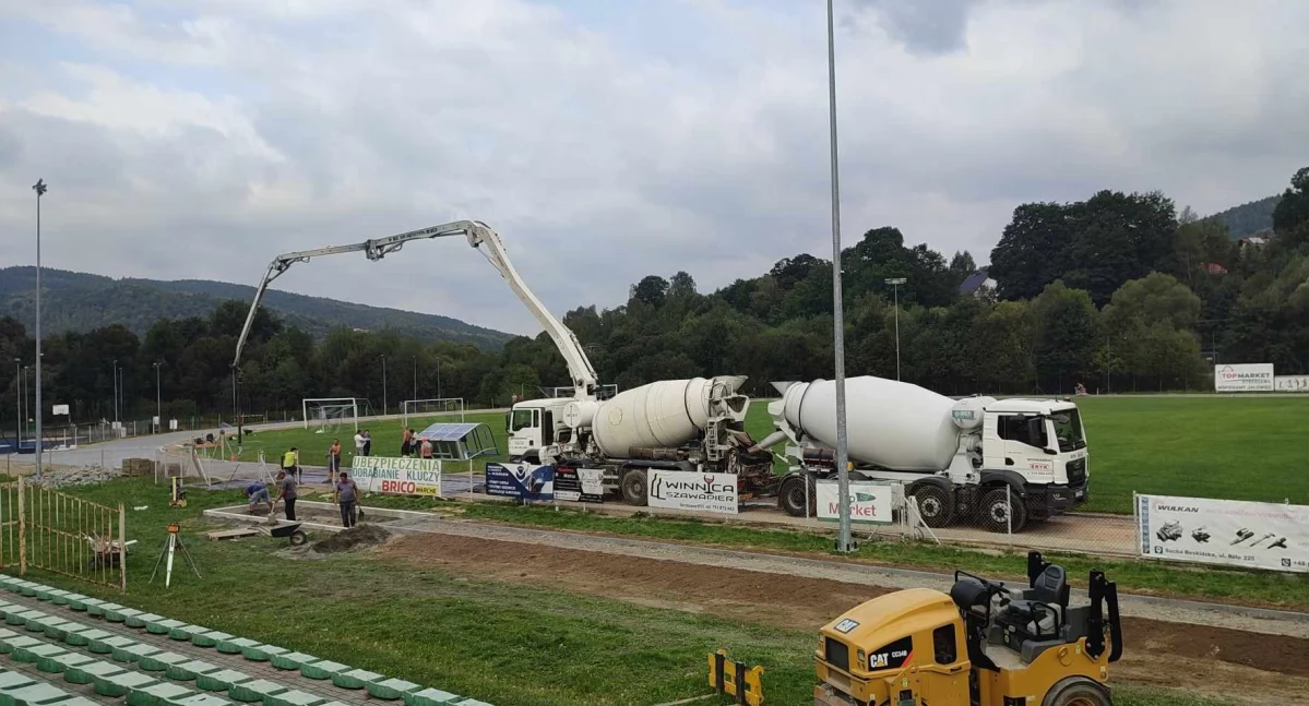 Stadion piłkarski w Stryszawie zyska profesjonalną bieżnię 