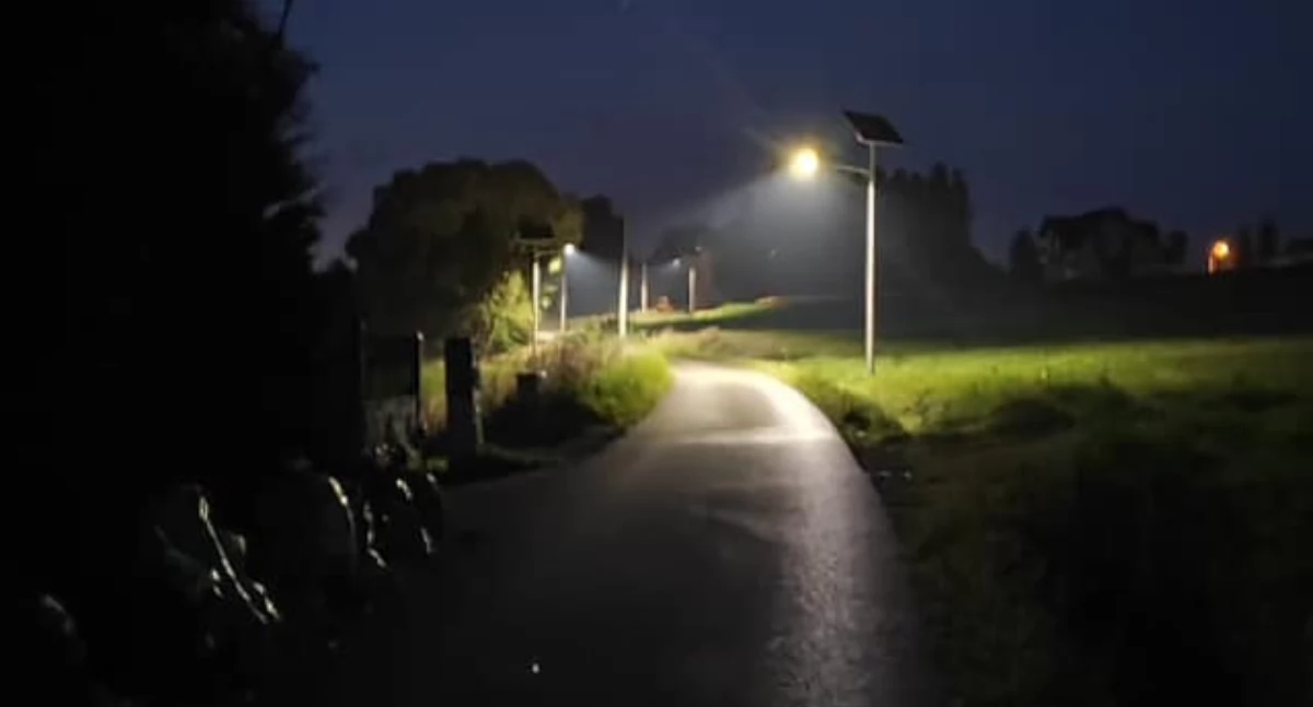 Poprawa bezpieczeństwa i widoczności w Jordanowie. Zakończono montaż energooszczędnych lamp solarnych