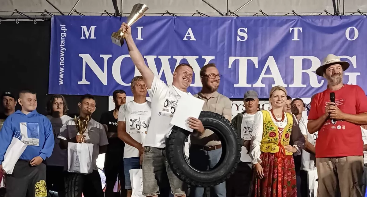 Marcin Wojtyczko ze Skawicy wygrywa Traktoriadę, ale misję miał inną!