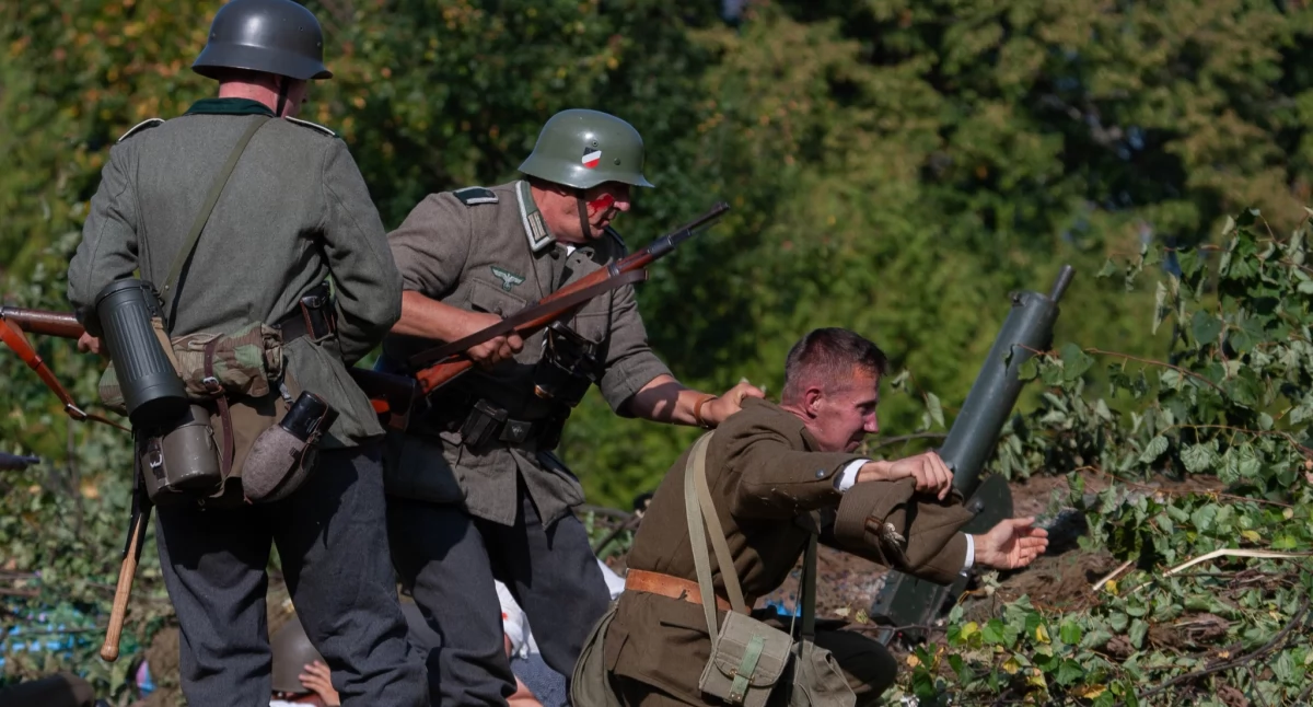 Rekonstrukcja bitwy o Wysoką - Wspomnienie września 1939 roku (zdjęcia)