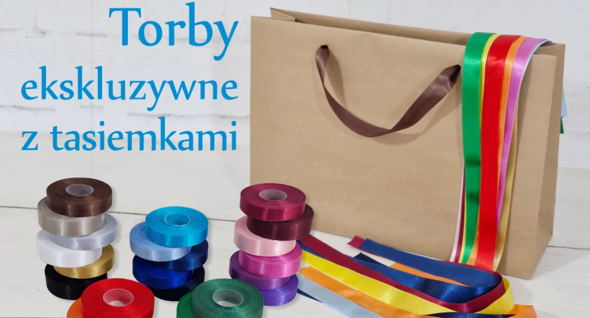 Torby papierowe z tasiemką - sposob na wyróżnienie się na tle konkurencji.
