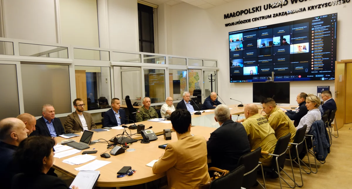 Ostrzeżenia meteorologiczne i hydrologiczne 3. stopnia dla Małopolski