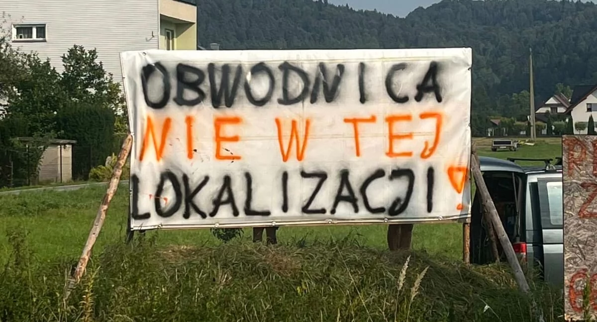 Mieszkańcy zablokują drogę krajową 28. Nie godzą się na wybrany wariant obwodnicy Makowa Podhalańskiego 