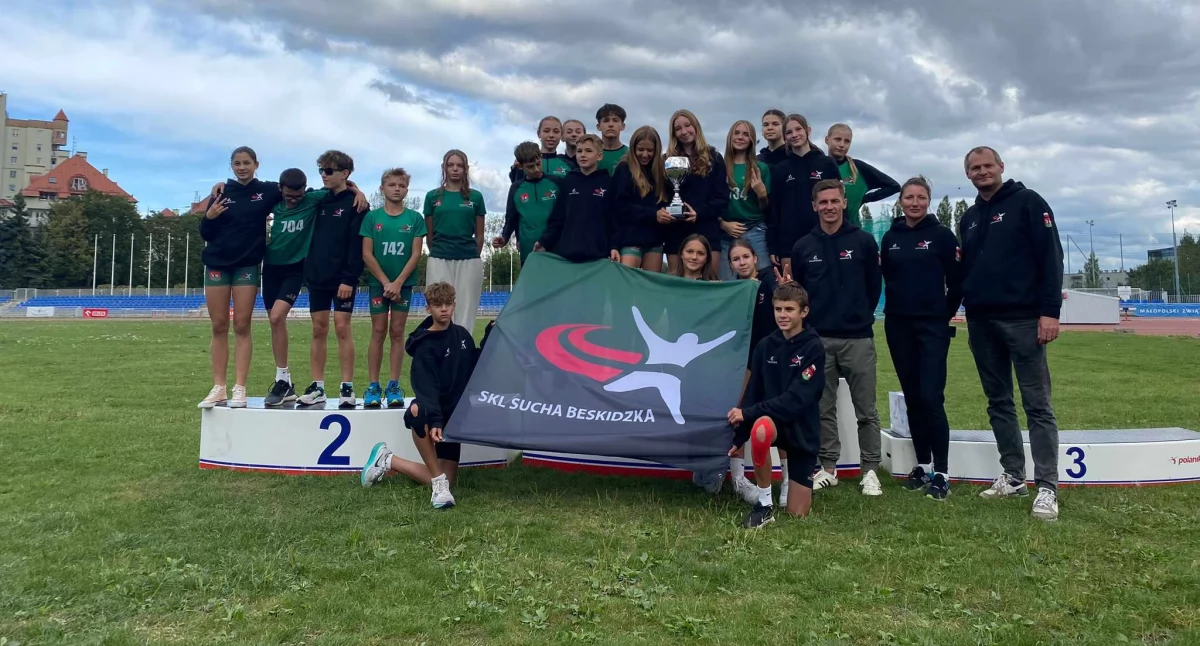 Suski Klub Lekkoatletyczny trzecim klubem U-16 w Małopolsce