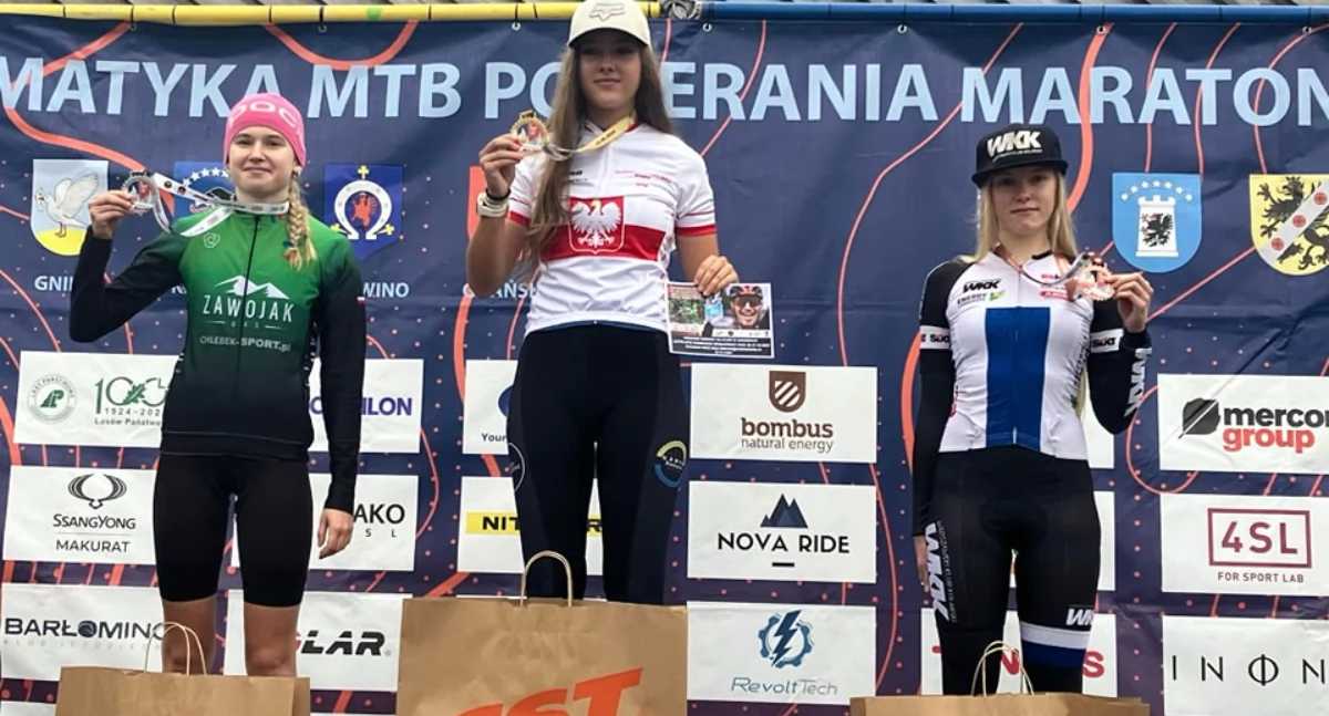 Drugie miejsce i srebrny medal dla Marii Długosz w mistrzostwach Polski w maratonie MTB