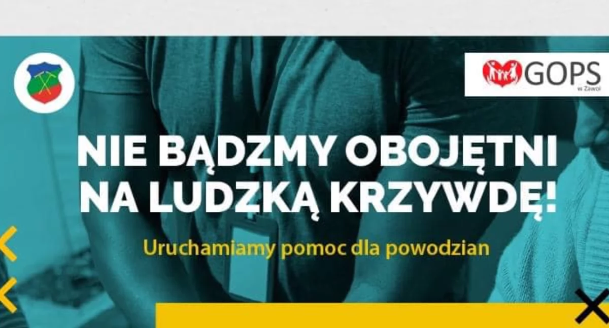 Gmina Zawoja organizuje zbiórkę dla poszkodowanych przez powódź w Kotlinie Kłodzkiej