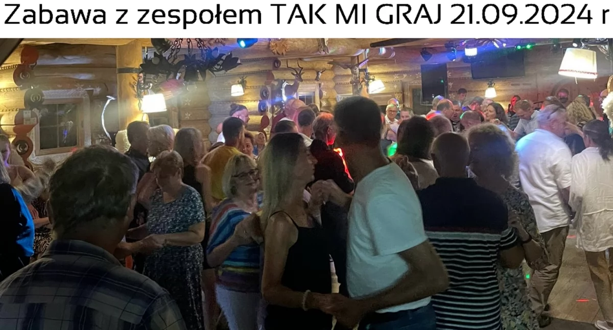 Zawojska potańcówka z zespołem TAK MI GRAJ – noc pełna zabawy!