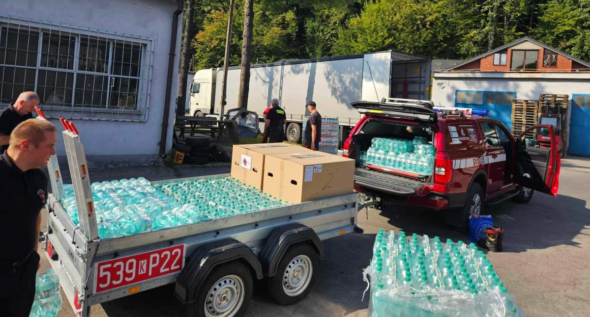 Suscy strażacy dla powodzian