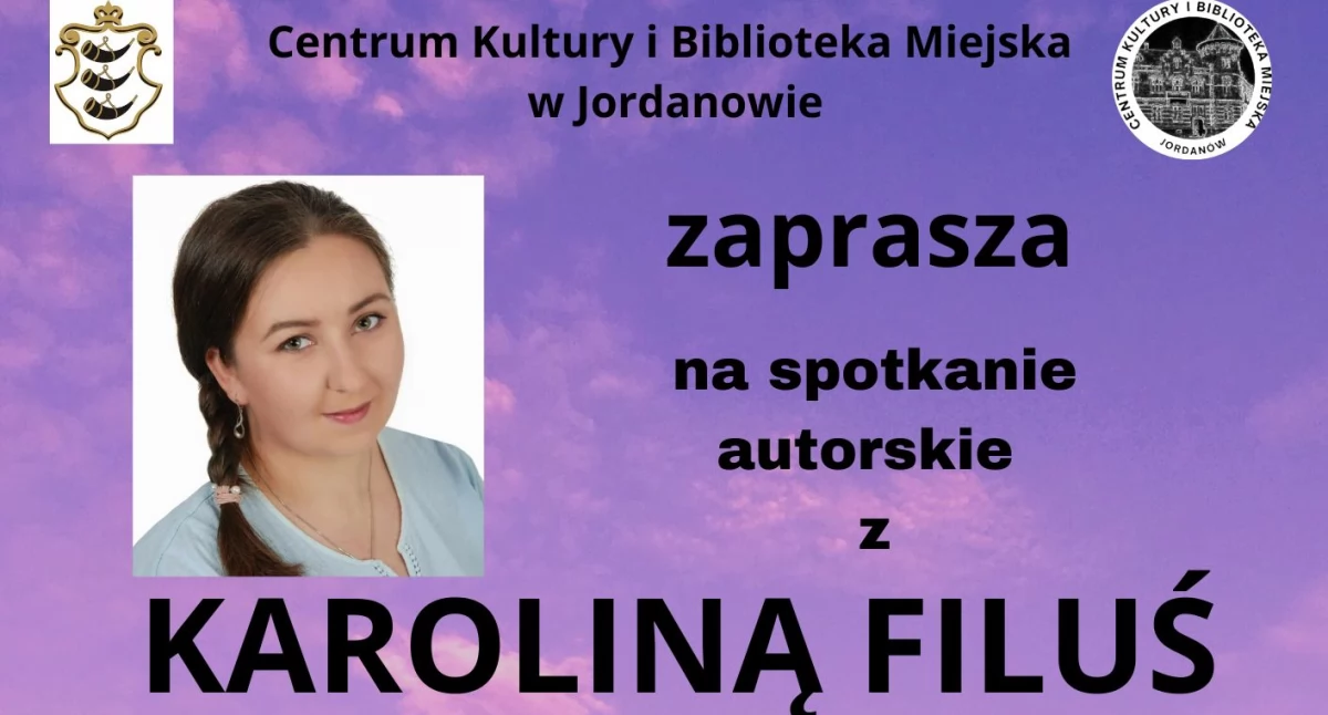 Spotkanie autorskie z Karoliną Filuś w Jordanowie