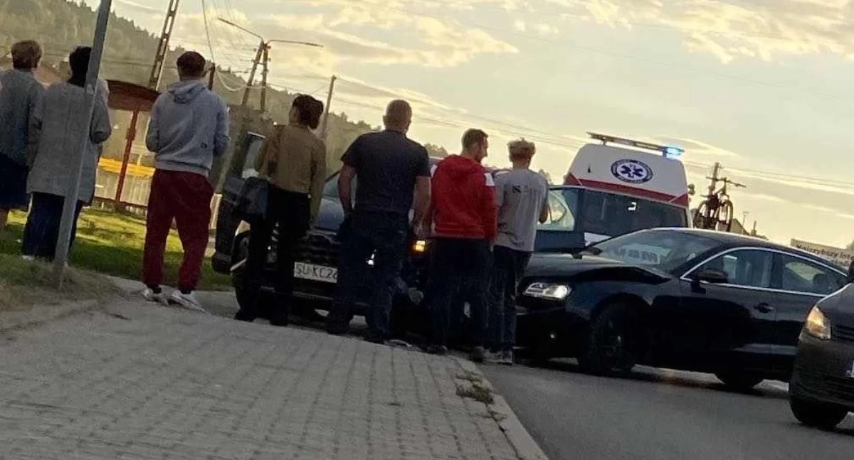 Stryszawa: Wypadek koło Szkoły Podstawowej nr 2