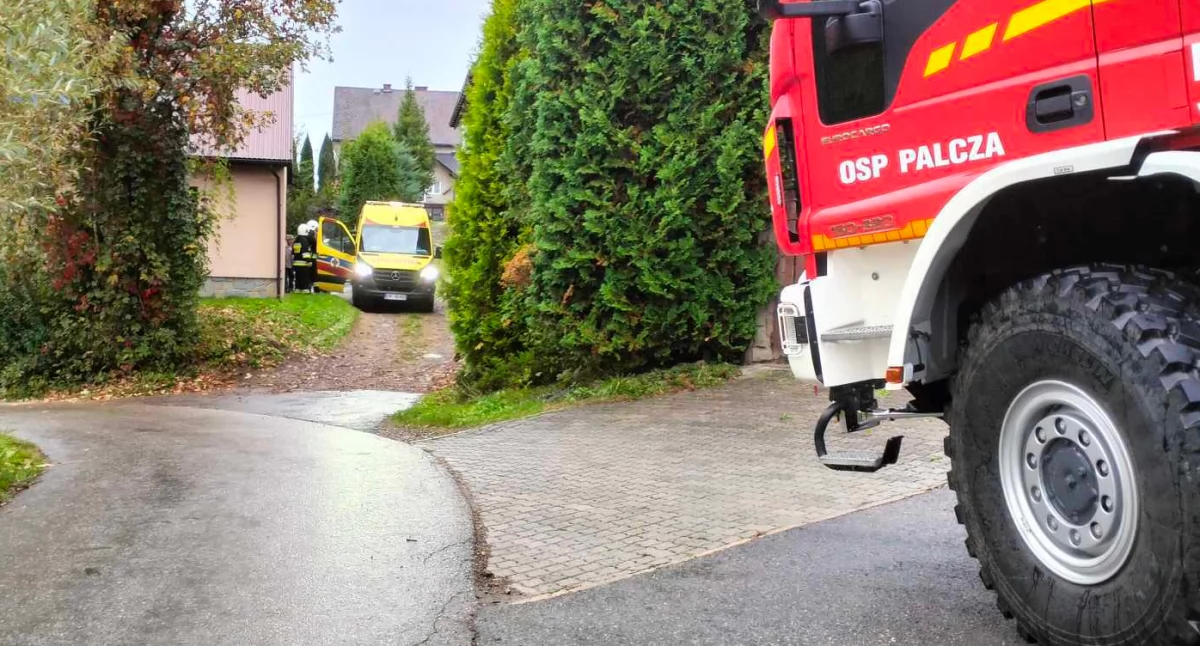 Palcza: Wypadek w trakcie prac budowlanych