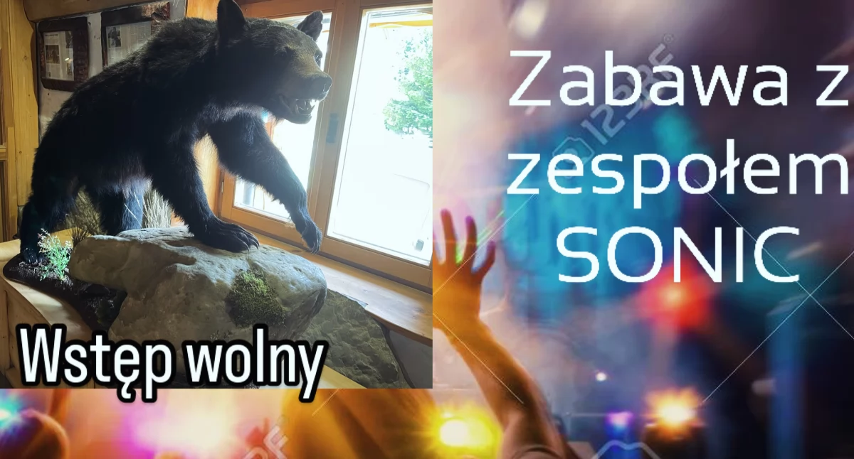 Zabawa taneczną z zespołem SONIC w Karczmie Dzika Chata!