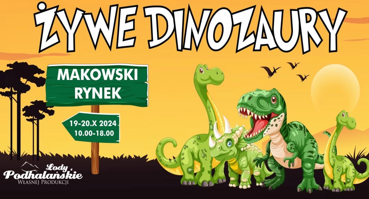 Dinozaury na Rynku w Makowie! Przyjdź i Pomóż Emilce!
