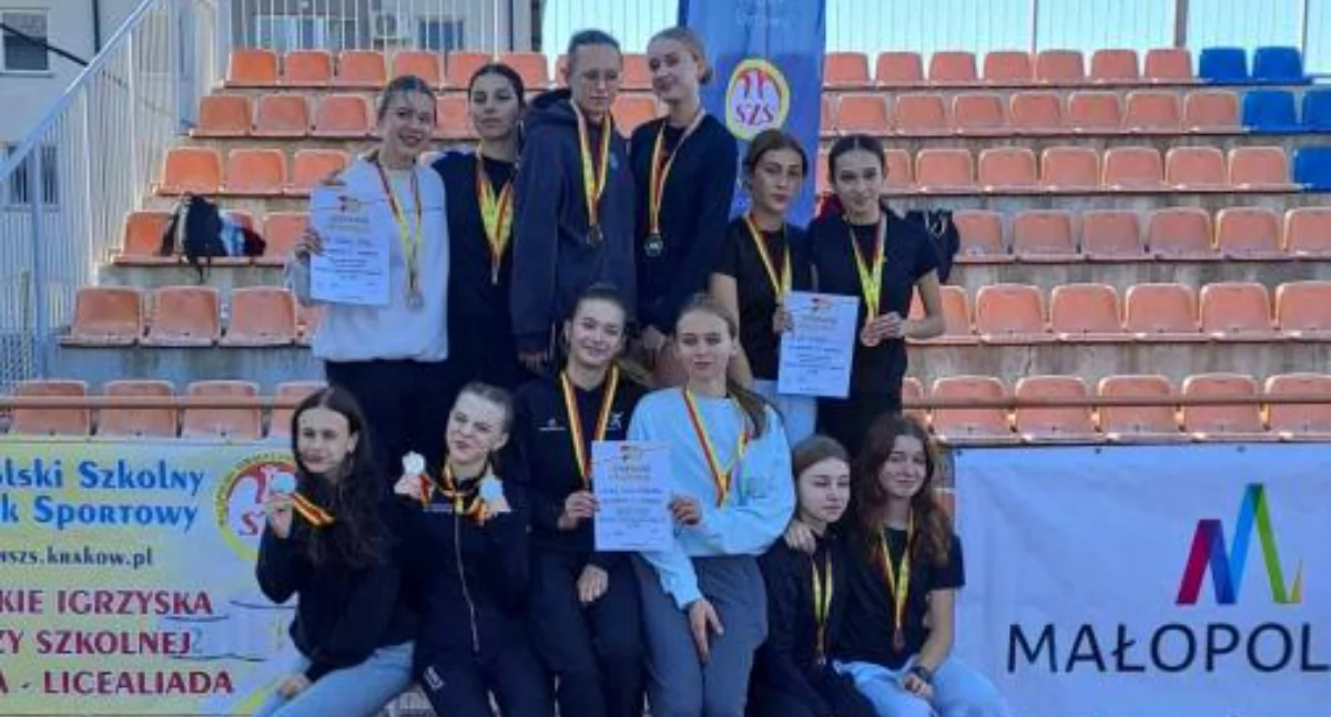 Uczniowie z suskiego LO i Goetla z medalami wojewódzkich zawodów lekkoatletycznych