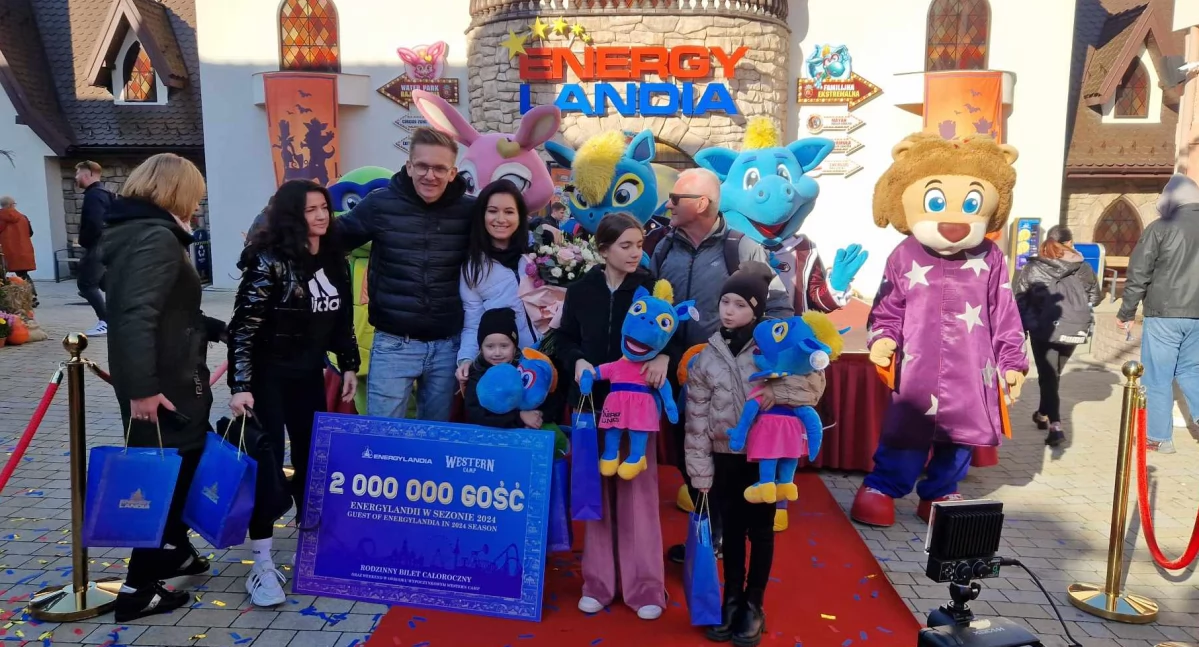 Energylandia powitała 2-milionowego Gościa  w tym sezonie!