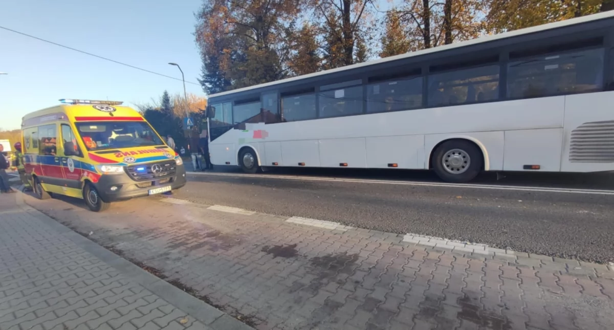 Białka: Potrącenie pieszego