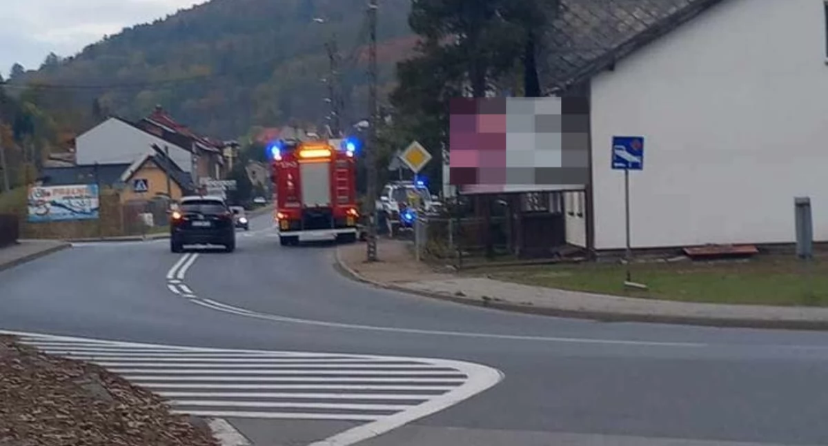Akcja ratunkowa w Suchej Beskidzkiej