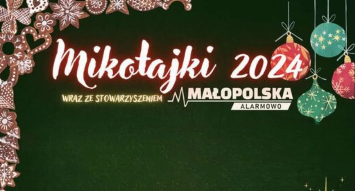 Małopolska Alarmowo rozpoczyna trzecią edycję zbiórki Mikołajkowej!