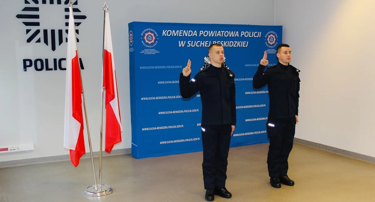Nowi policjanci złożyli ślubowanie 