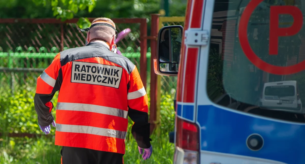 Agresja wobec ratownika medycznego – 24-latek zatrzymany przez policję