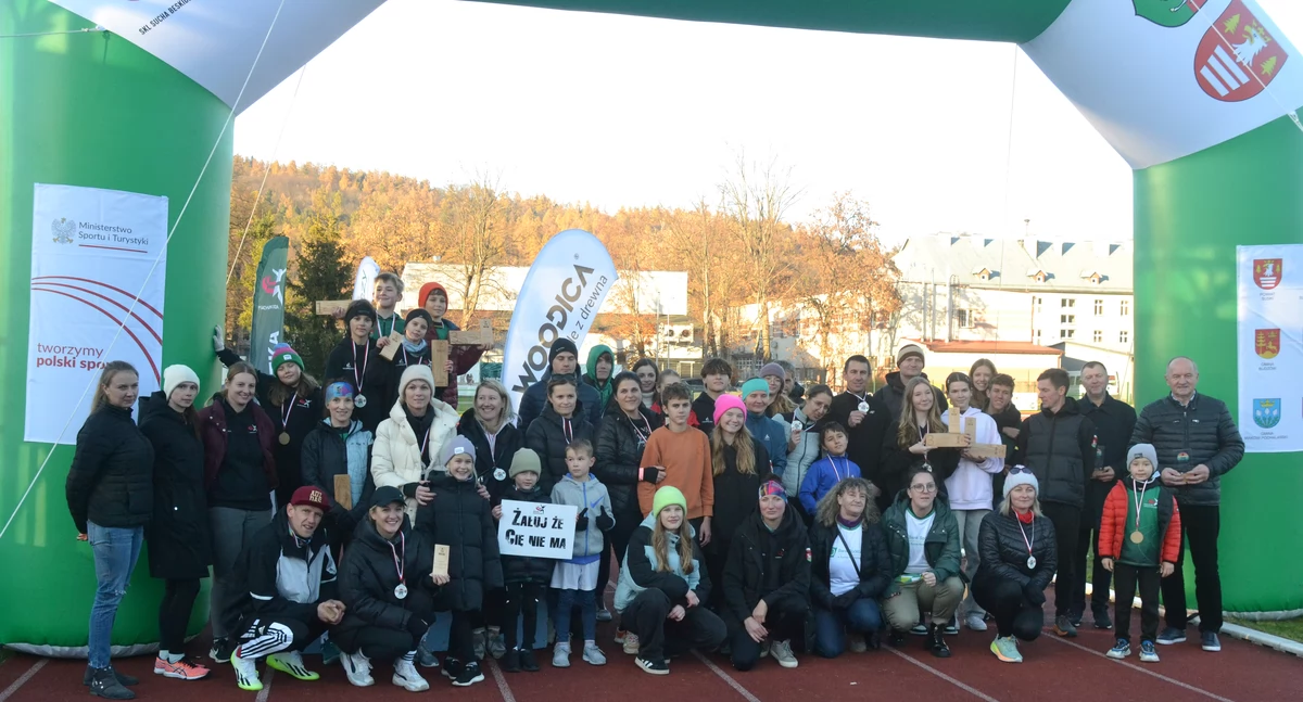  Pierwsza edycja cyklu biegów „Rusz Się!” z finiszem w Suchej Beskidzkiej