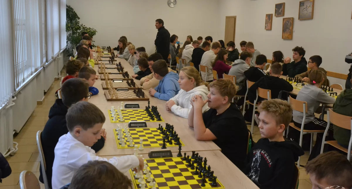 Szachowe zmagania w rekordowej obsadzie w Suchej Beskidzkiej