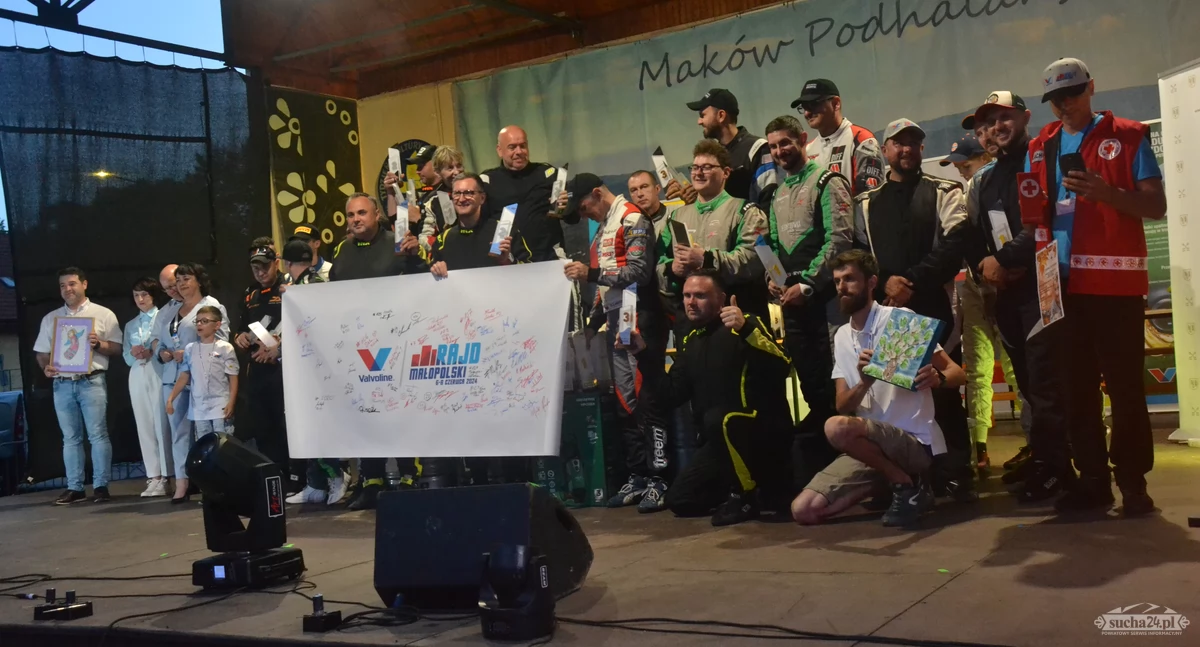 Valvoline Rajd Małopolski 2025 zawita w lipcu na drogi powiatu suskiego