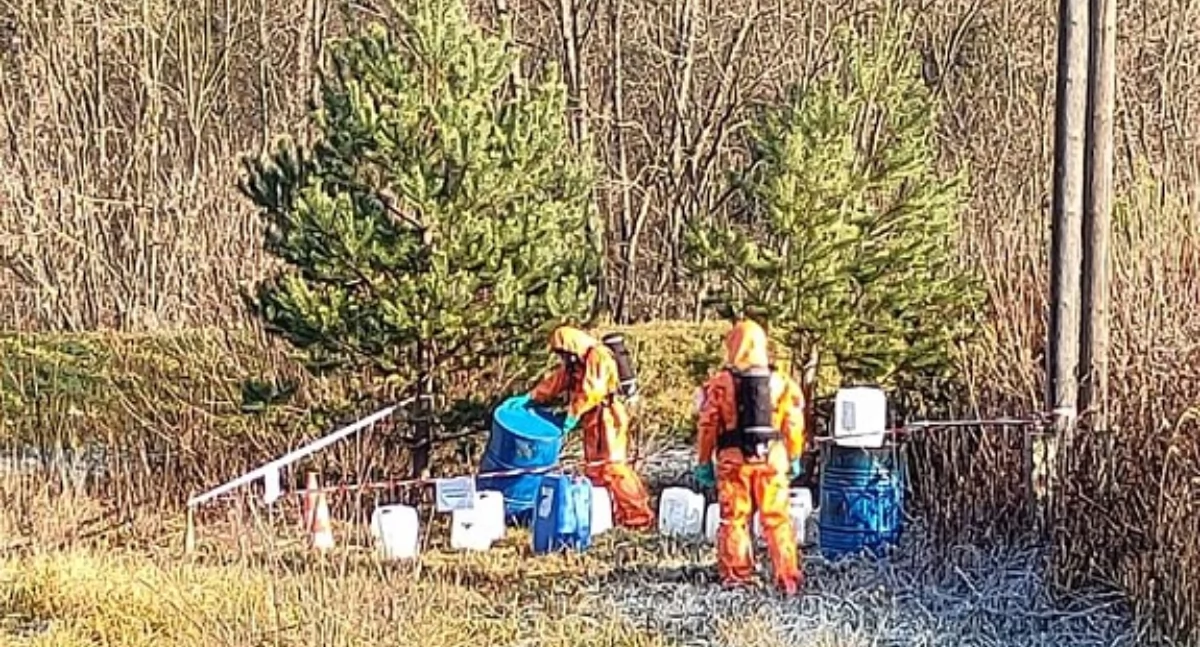 Ćwiczenia obronne na terenie powiatu suskiego – epizod w Zembrzycach