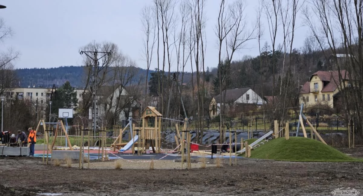 Powstaje nowy plac zabaw w Makowie Podhalańskim