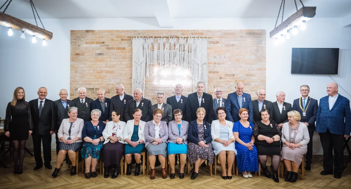 Złote Gody w gminie Bystra-Sidzina 
