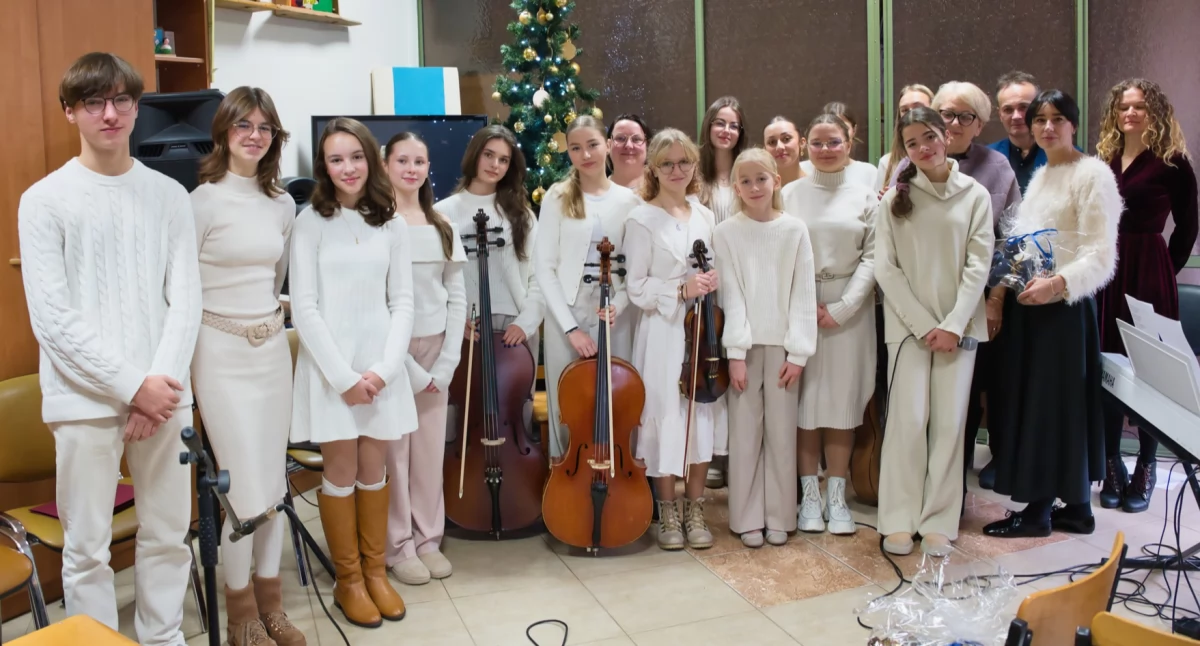 Świąteczny koncert w Domu Pomocy Społecznej w Makowie Podhalańskim