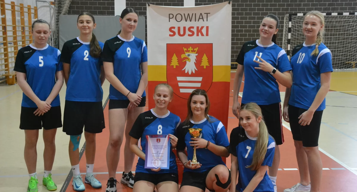 Zwycięski mecz dziewczyn z LO Sucha Beskidzka