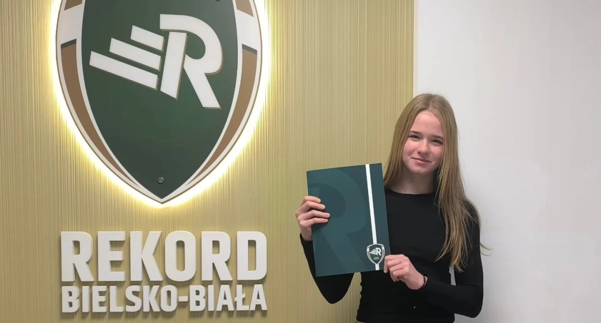 Natalia Skrok zostaje na dłużej w Rekordzie Bielsko-Biała