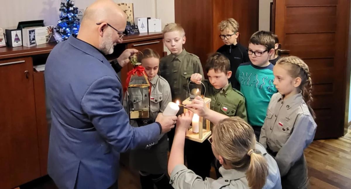 Światło Betlejemskie rozbłysnęło w Gminie Zawoja