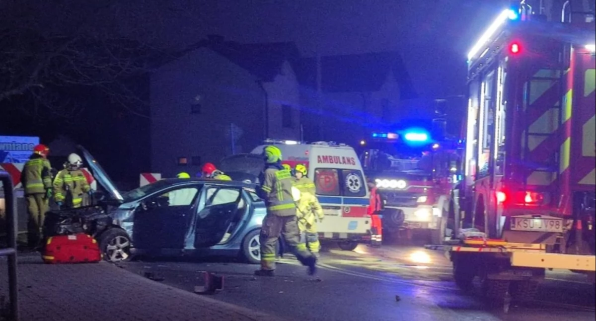 Maków Podhalański: Wypadek na DK 28 – droga zablokowana(aktualizacja)